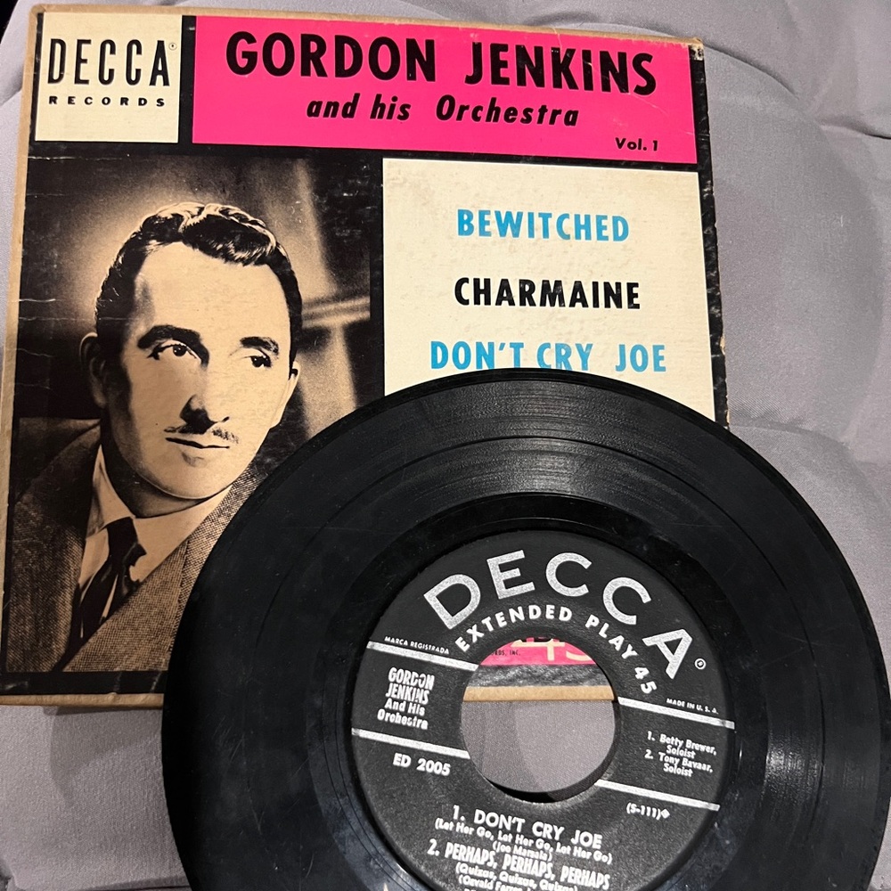 Vintage 45 Gordon Jenkins